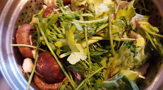 Kitchen Scrap Veggie Broth