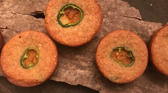 Jalapeño Cheddar Cornbread Muffins